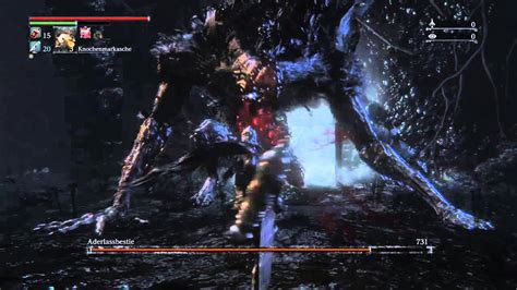 Bloodborne Boss Headless Bloodletting Beast Strategy Pthumeru Ihyll