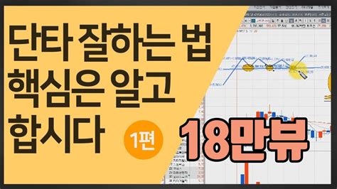 1편 단타 잘하는법 매매기법 핵심포인트 매수 매도를 반대로 ㅣ주식공부ㅣ단기 단타매매 스캘핑ㅣ데이트레이더ㅣ전업투자자ㅣ YouTube