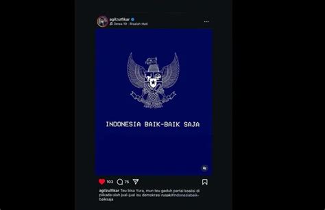 Viral Inilah Sosok Yang Buat Tandingan Hastag Indonesia Baik Baik Saja