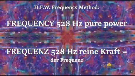 H F W Frequency Method Frequency Hz Pure Power Frequenz Hz