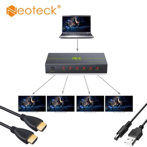 Neoteck Ultra With P D Splitter Hd K X K Hdmi Splitter Amplifier