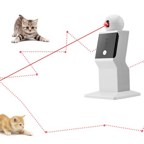 Lasocuhoo Cat Laser Toy Automatic Random Moving