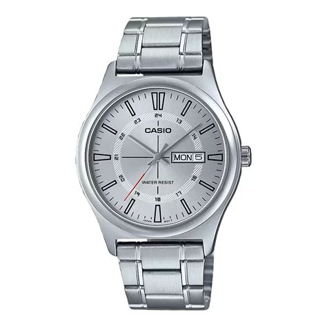 Jual Casio Jam Tangan Pria Casio General MTP V006D 7CUDF Silver Dial