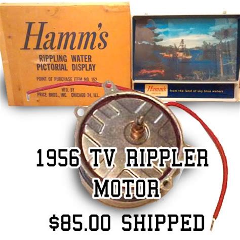 Hamms Beer Sign from 1956 Hamms Beer TV Rippler Replacement Parts Home ...