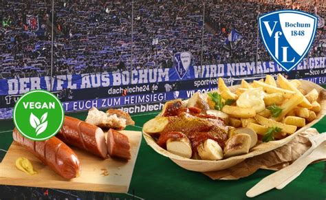 Fußballverein VfL Bochum führt vegane Brat und Currywurst im