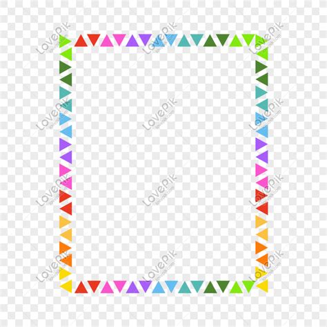 Border Made Triangles Circles Stock Illustration 22672798 - Clip Art ...