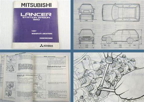 Werkstatthandbuch Mitsubishi Colt Lancer Station Wagon Wd C V Stand