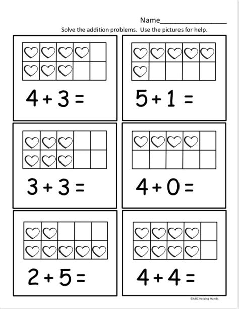 Kindergarten Worksheets Math Kindergarten Math Worksheets