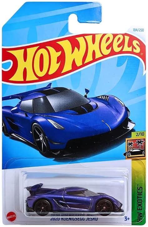 Amazon Hot Wheels Koenigsegg Jesko Scale HW Exotics Purple Toys Games