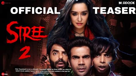 Stree Official Teaser Trailer Release Date Shraddha Kapoor