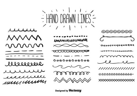 Hand Drawn Lines Vector Art, Icons, and Graphics for Free Download