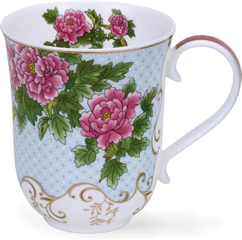 Dunoon Mug en porcelaine fine Fabriqué en Angleterre Passe au lave