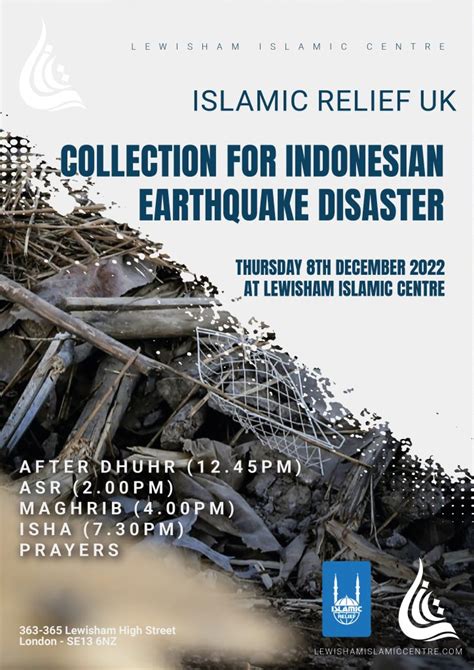 Indonesia Needs Our Help! - Lewisham Islamic Centre