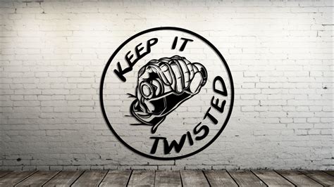 Keep It Twisted Decal The Bearded Craftsman Us