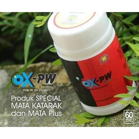 Jual Ox Pw Obat Herbal Nasa Mata Katarak Mata Plus Shopee Indonesia