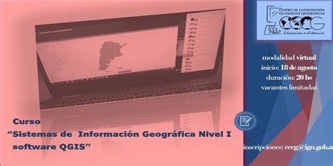 Curso A Distancia De Sistemas De Informaci N Geogr Fica Nivel I