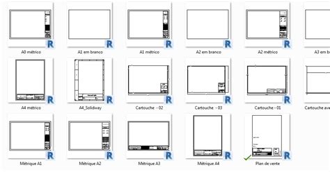 Pacote De Folhas Pranchas Para Revit A A A A E A Fam Lias