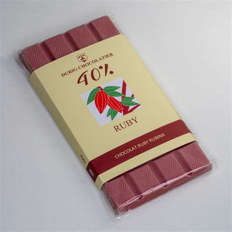 Nouveau Chocolat Rose Naturel Ruby 40 Conventionnel Durig