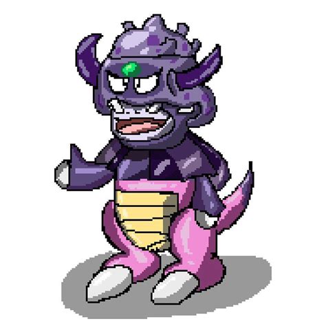 Galarian Slowking Pixel Art Sprite Rpokemonswordandshield