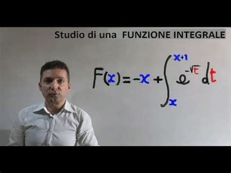 Funzione Integrale Studio Completo Compito D Esame YouTube