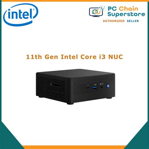 Intel Nuc I3 11 Core I3 1115g4 11th Gen Barebone Mini Pc With Integrated Graphics Wifi6