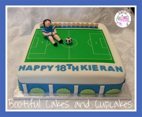 18th Football Cake Football Cake Cake Desserts