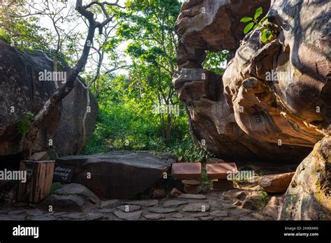 Bhimbetka Rock Shelters An Archaeological Site In Central India At