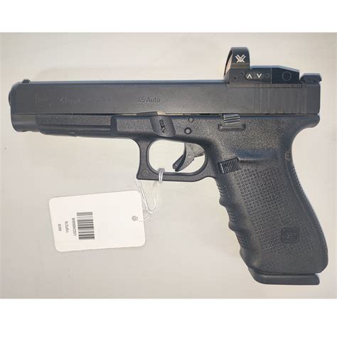 Glock 41 Gen4 MOS 5 31 Barrel 45ACP Semi Auto 13rd Black Frame W