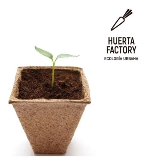 500 Macetas Biodegradables Almaciguera 4 5 D X 4 5 A Cm HUERTA