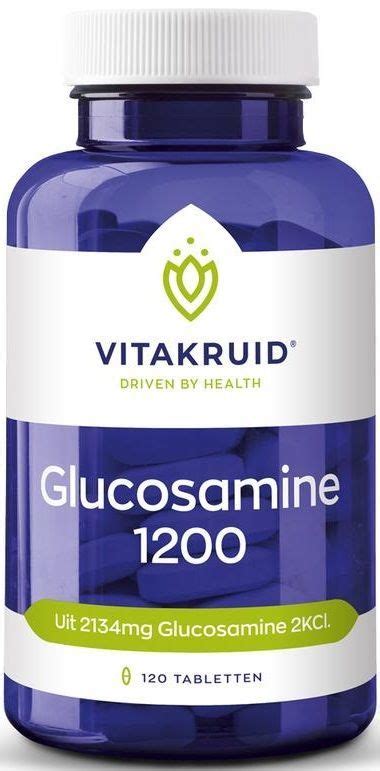 Glucosamine 1200 Mg 120 Tabletten Vitakruid • Nova Vitae