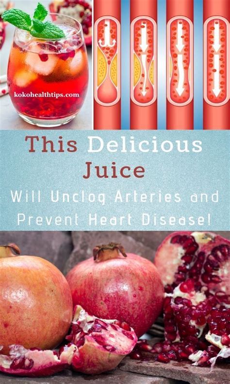 Do You Know This Delicious Juice Will Unclog Arteries And Prevent Heart