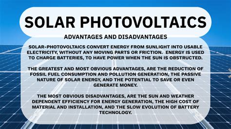 Solar Power: Advantages and Issues of Generating Electricity with Solar ...