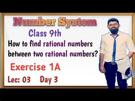 How To Find Rational Numbers Between Two Rational Numbers Find Six