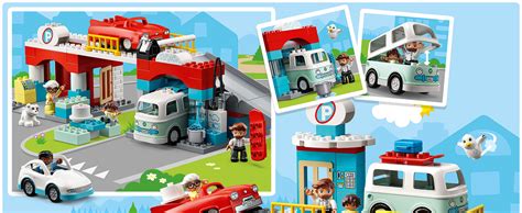 Lego Duplo Parkhaus Mit Autowaschanlage Mit Spielzeugauto