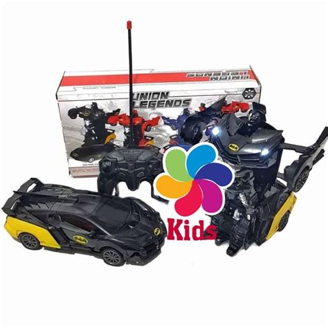 Jual MOBIL RC BATMAN TRANSFORMING ROBOT MOBIL REMOTE CONTROL Shopee