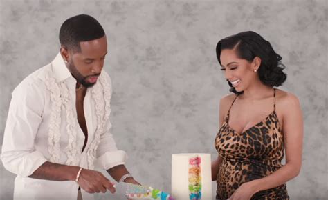 Watch Erica Mena And Safarees Fun Gender Non Reveal Video Bellyitchblog