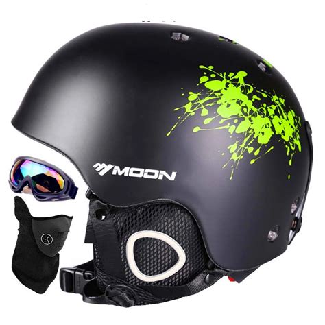 arrive in 18 32 days!!MOON Ski helmet Ultralight and Integrally molded ...