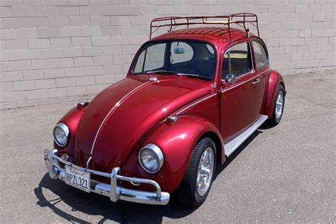 Sold 1967 Volkswagen Type 1 Beetle In Candy Apple Red