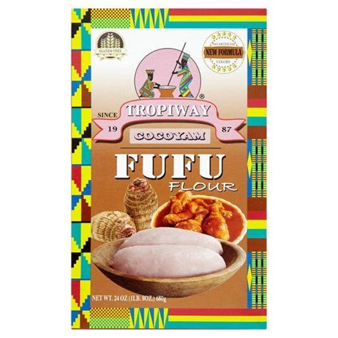 Fufu Cocoyam Tropiway 680g Fiducia African Shop