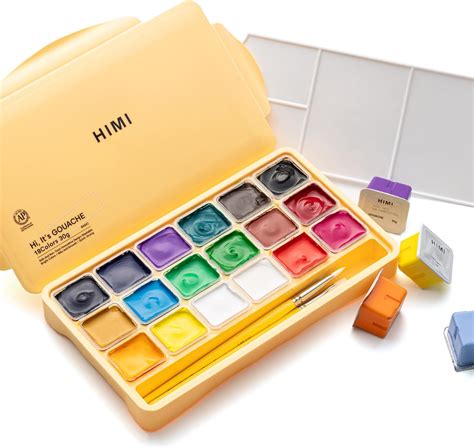 Amazon Caran D Ache Gouache Studio 15 Assorted Colors Set In