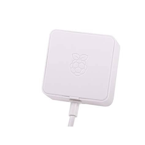 Official Raspberry Pi 4 Power Supply (USB-C) - White