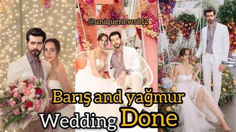 Celebrity Wedding Alert Barış Baktaş and Yağmur Yüksel Tie the Knot