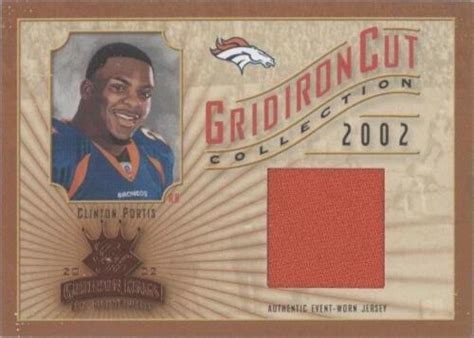 Donruss Gridiron Kings Clinton Portis Gc For Sale Ebay