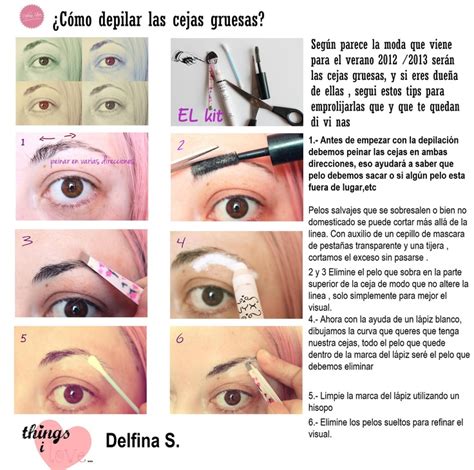 Como Depilarse Las Cejas Correctamente Cejas Depiladas Cejas Depilar