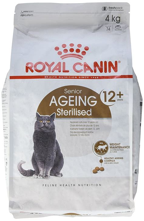 Royal Canin Senior Ageing Sterilised 12 Adult Dry Cat Food 4kg Cat