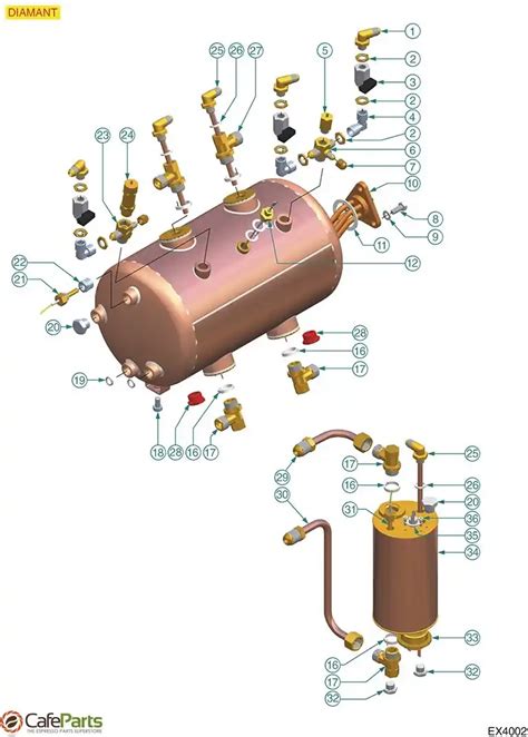 Espresso-Machine-Parts/Expobar/Boiler-Diamant - CafeParts