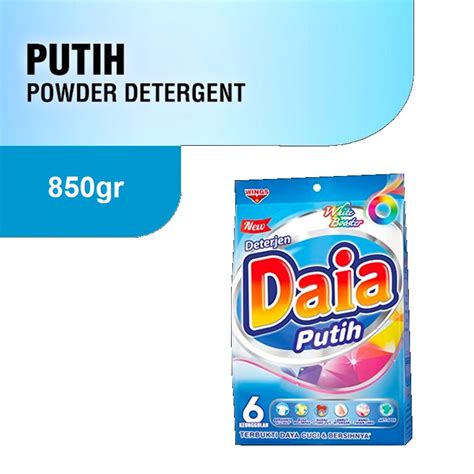 Jual Daia Bubuk Detergent Putih 850g Shopee Indonesia