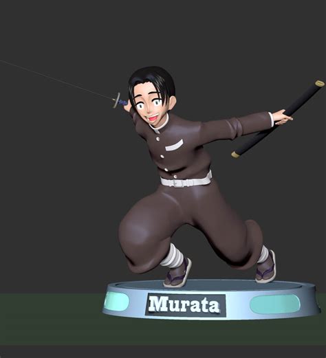 Murata - Demon Slayer 3D Model by Bon Bon Art