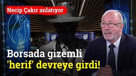 Borsada Gizemli Herif Devreye Girdi Prof Dr Necip Ak R Deprem