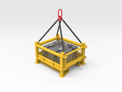 Small Battery Lifting Cage Bend Tech Defence